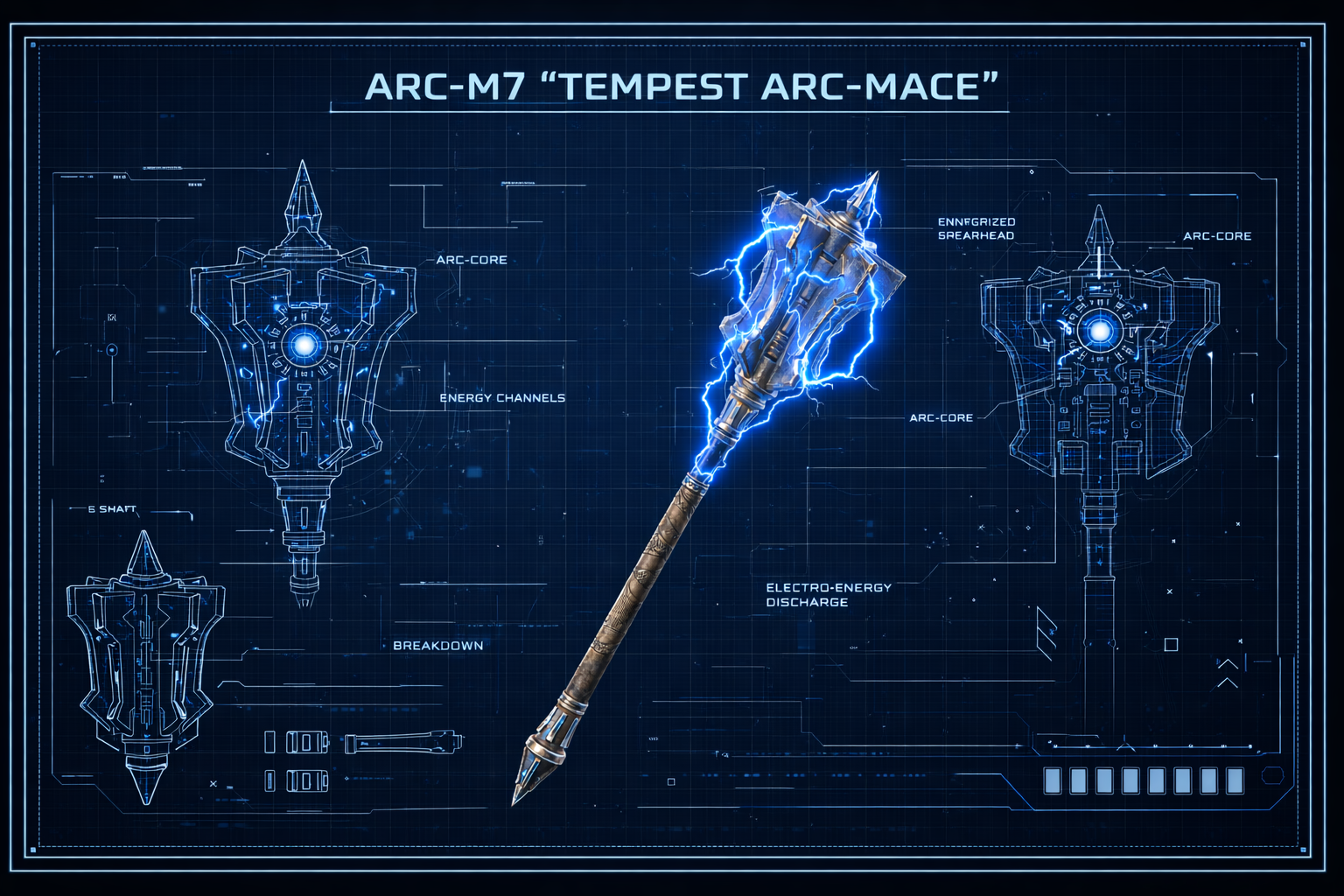 ARC-M7 Tempest Arc-Mace
