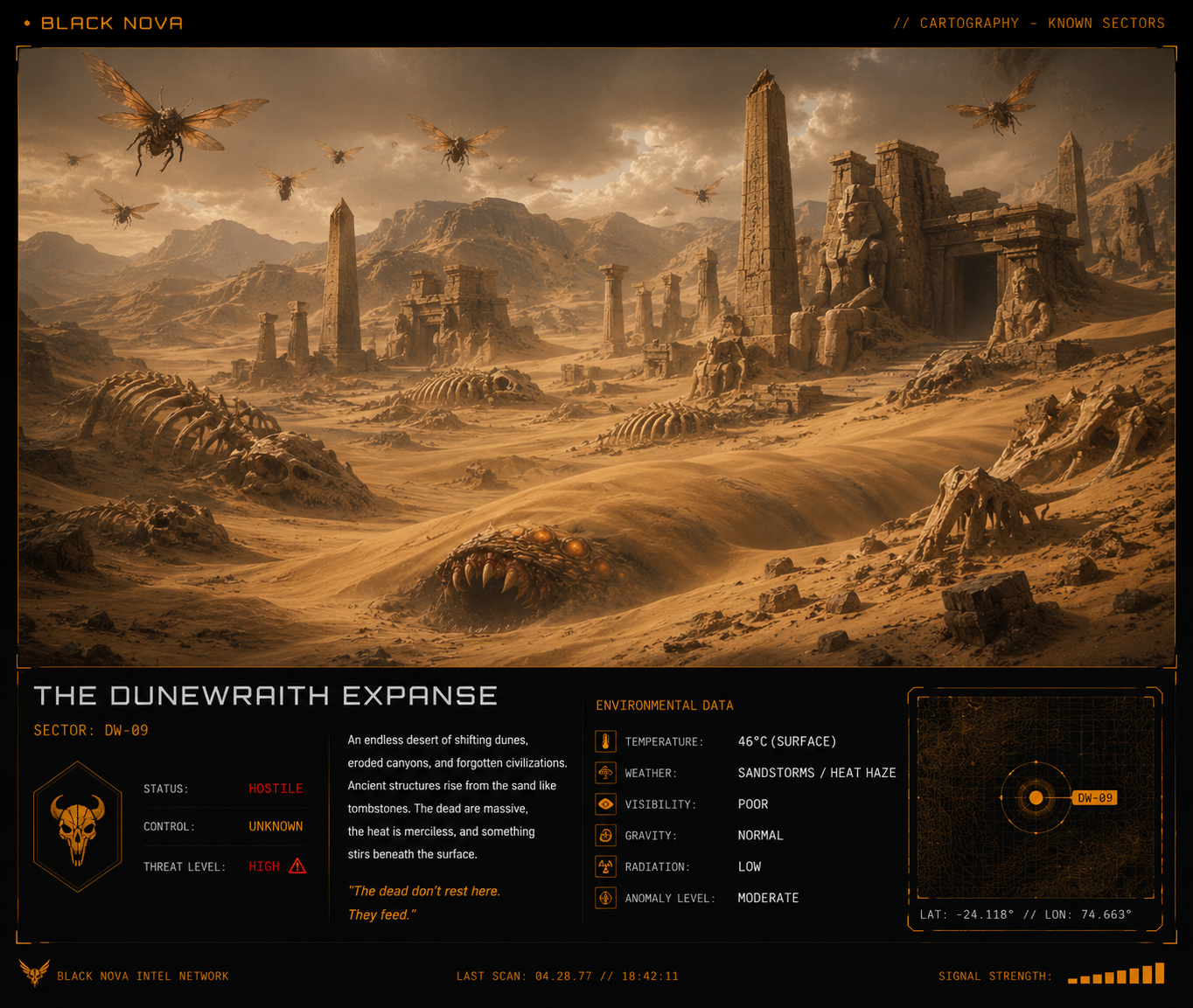THE DUNEWRAITH EXPANSE