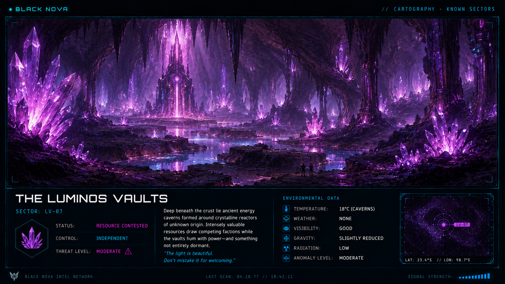THE LUMINOS VAULTS