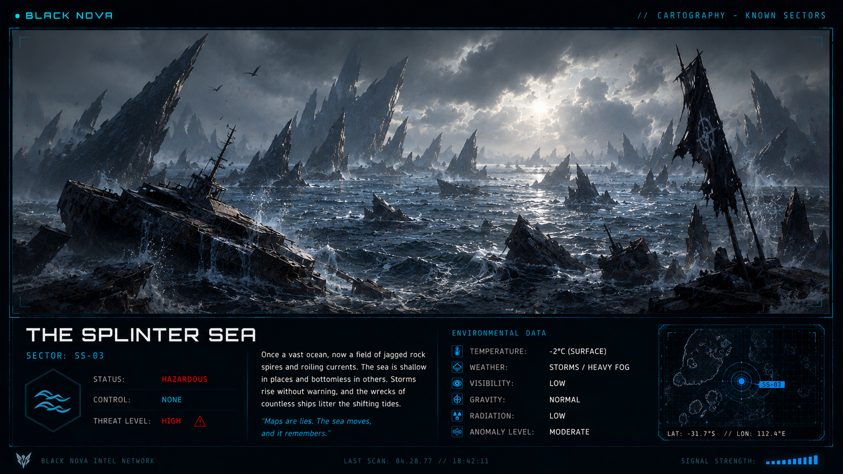 THE SPLINTER SEA