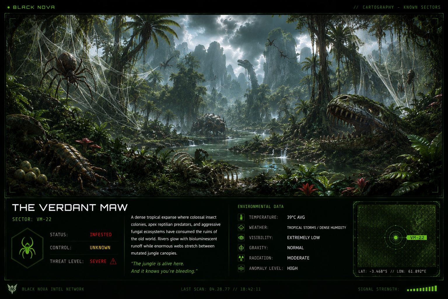 THE VERDANT MAW